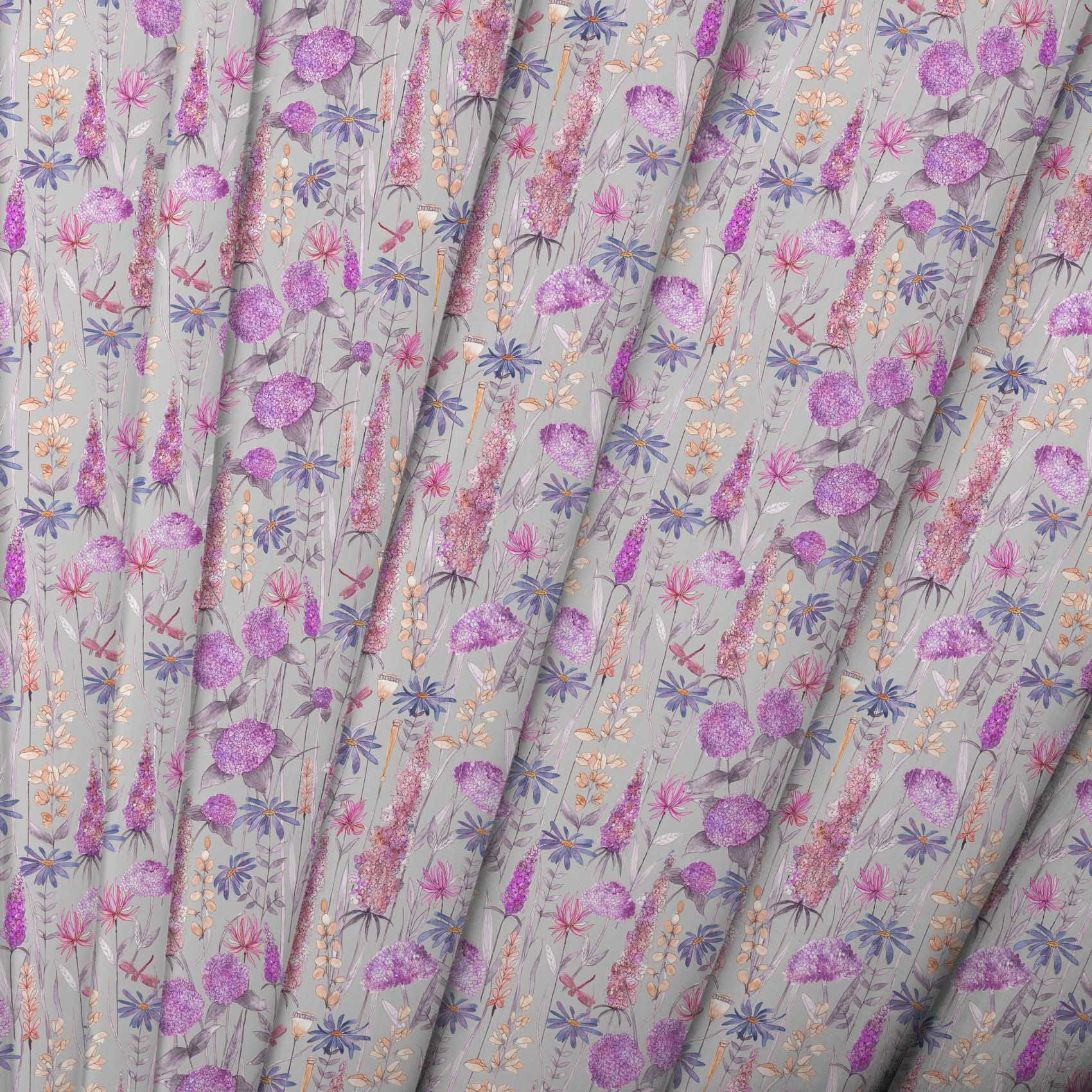 Florabunda Fuchsia Lomond Pima Lawn Cotton - Dress Fabric