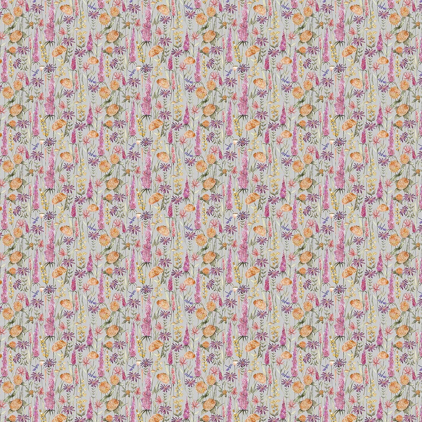 Florabunda Russet Lomond Pima Lawn Cotton - Dress Fabric