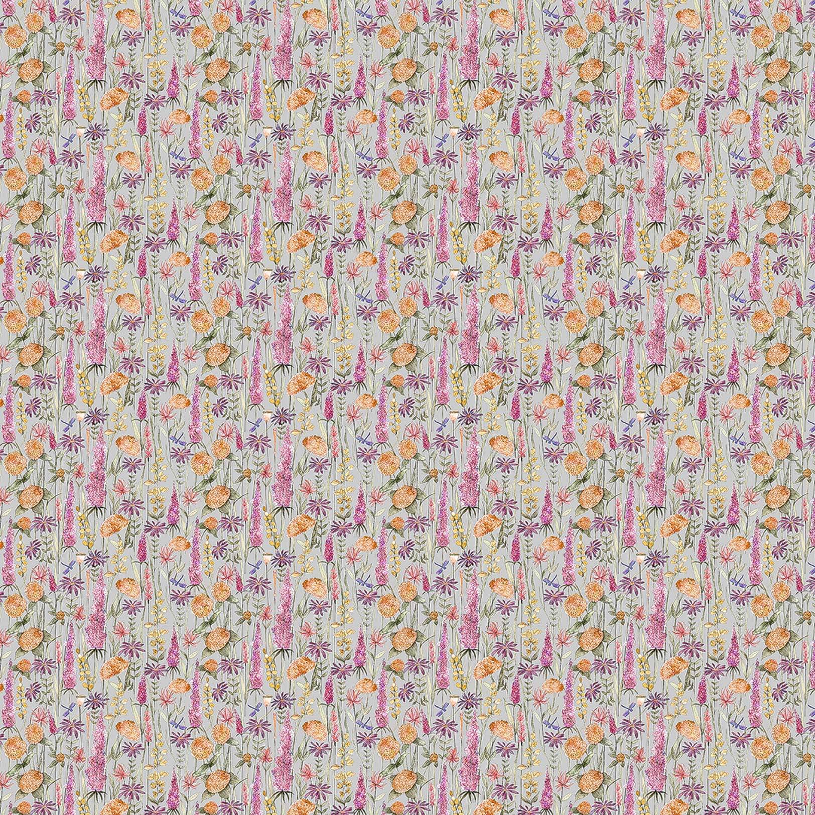 Florabunda Russet Lomond Pima Lawn Cotton - Dress Fabric