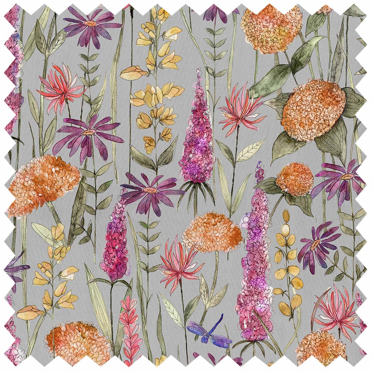 Florabunda Russet Lomond Pima Lawn Cotton - Dress Fabric