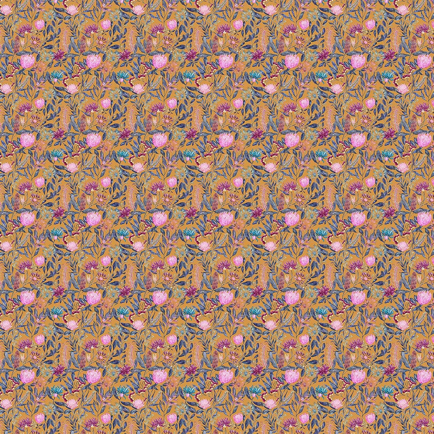 Fortazela Gold Lomond Pima Lawn Cotton - Dress Fabric