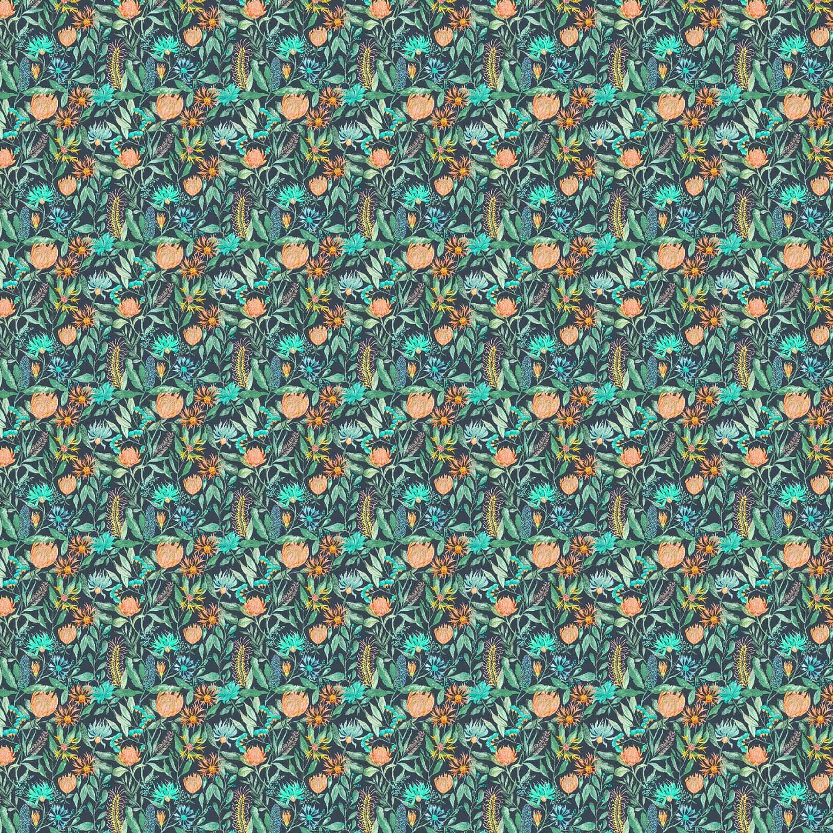 Fortazela Sapphire Lomond Pima Lawn Cotton - Dress Fabric