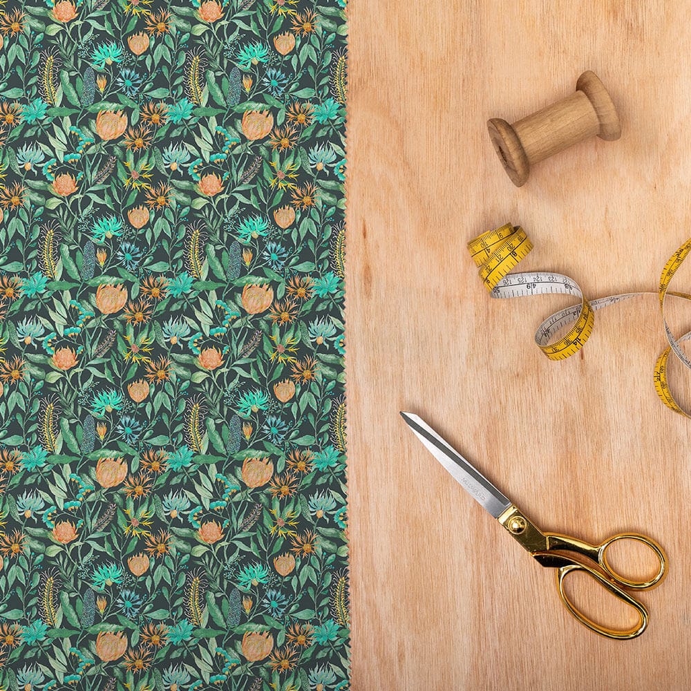 Fortazela Sapphire Lomond Pima Lawn Cotton - Dress Fabric