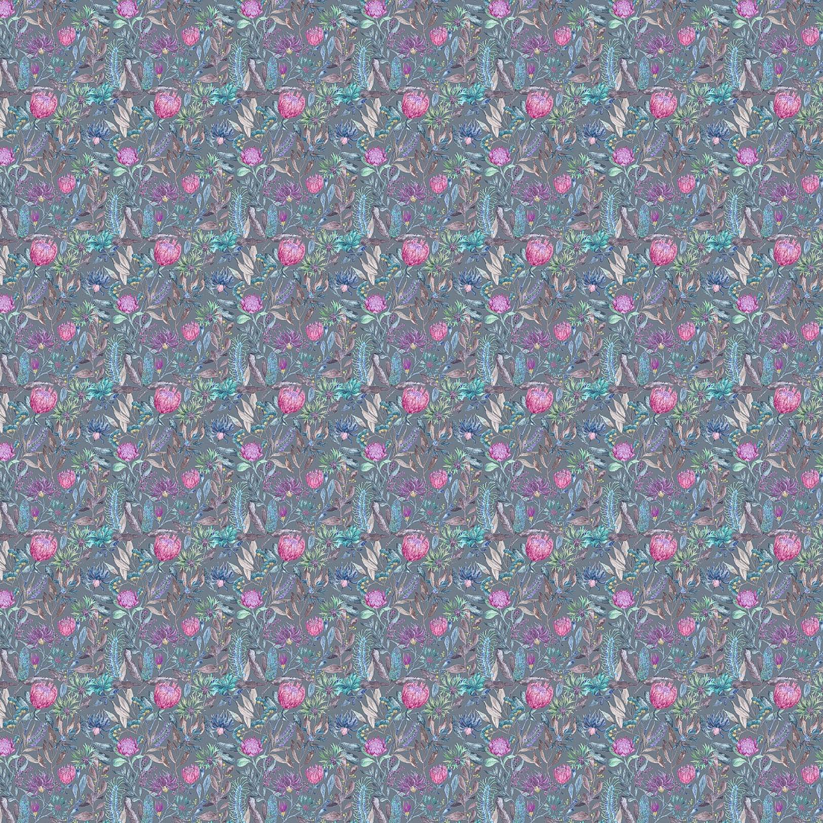 Fortazela Storm Lomond Pima Lawn Cotton - Dress Fabric