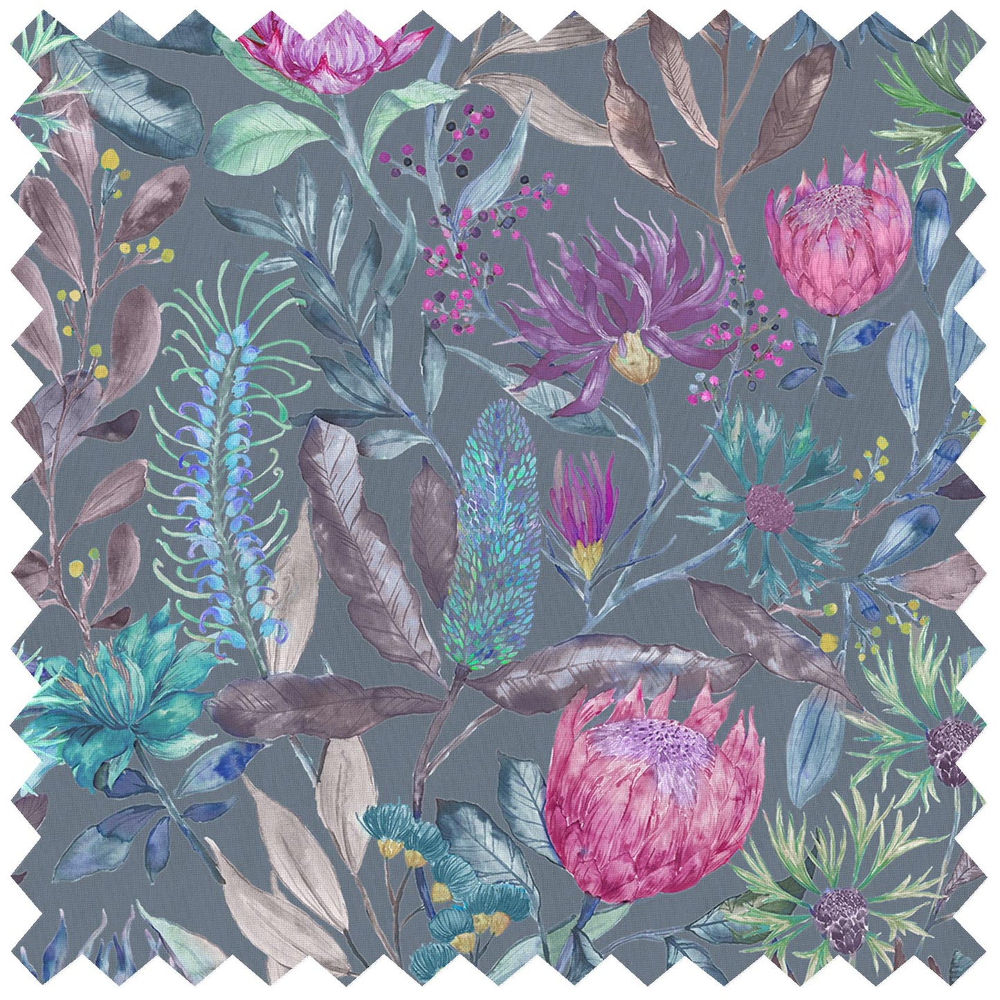 Fortazela Storm Lomond Pima Lawn Cotton - Dress Fabric