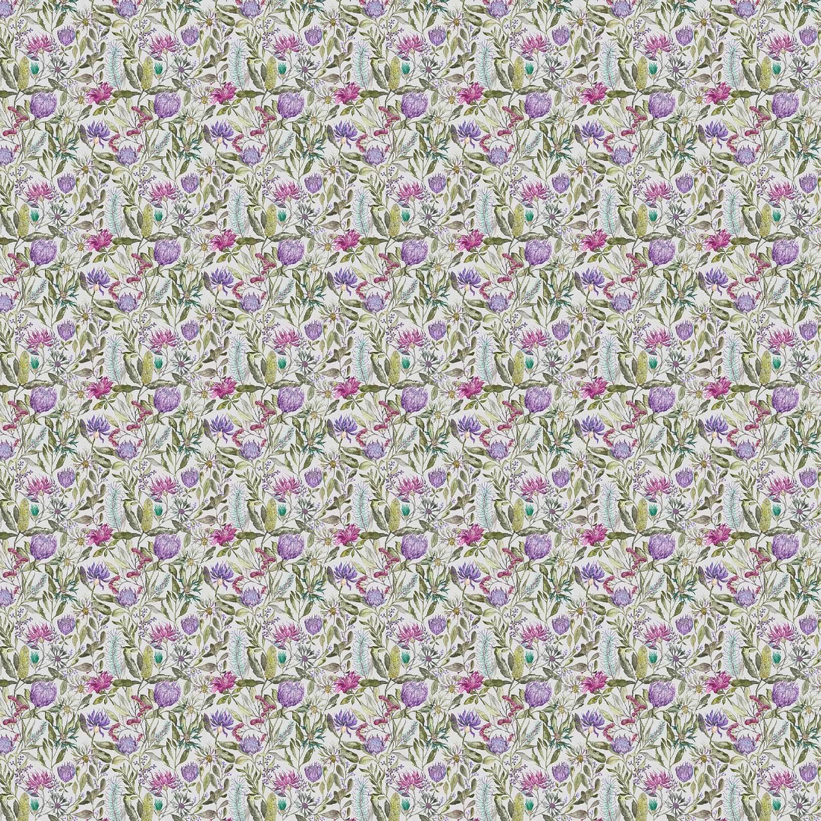 Fortazela Violet Lomond Pima Lawn Cotton - Dress Fabric