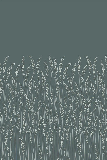 Feather Grass Wallpaper - Inchyra Blue - 5108