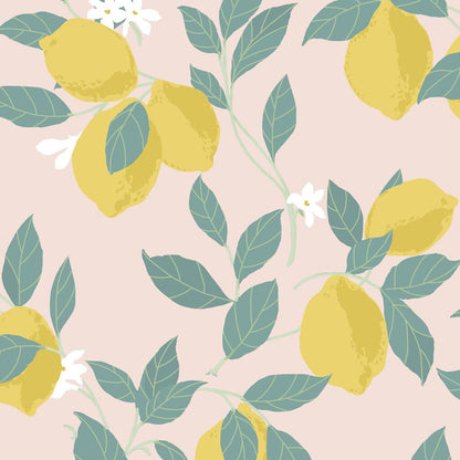Feeling Fruity Wallpaper - Blush - Envy