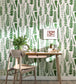 Ferns Wallpaper - Juniper - NART112798 - Scion
