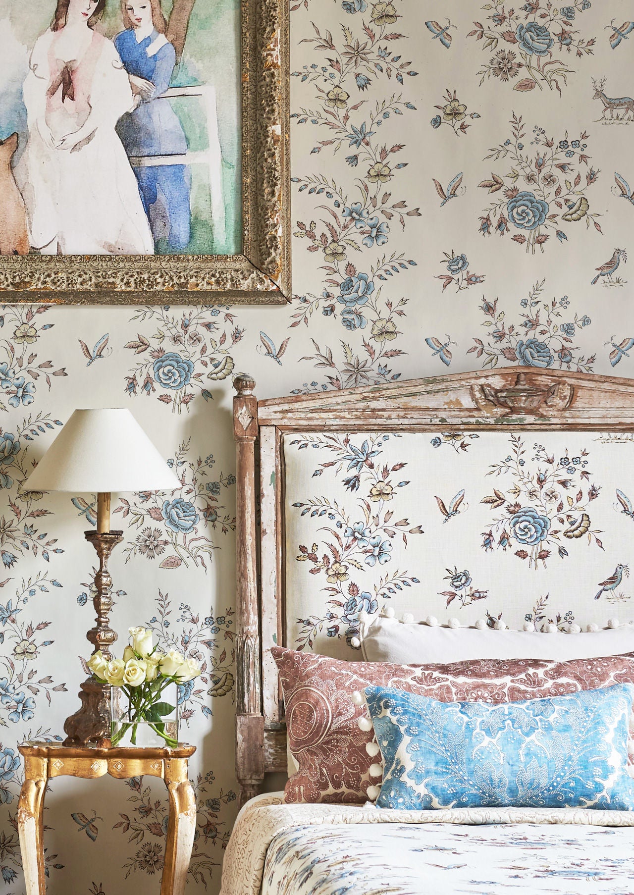 Fleurie Wallpaper - Forget-Me-Not