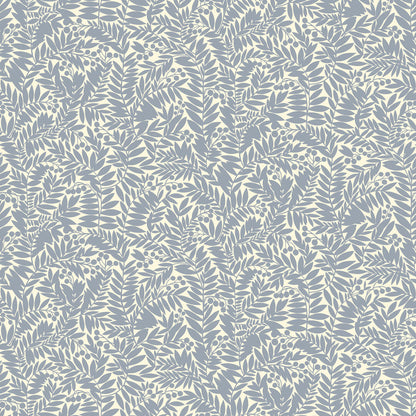 Florence Wallpaper - Blue - Summer Gray
