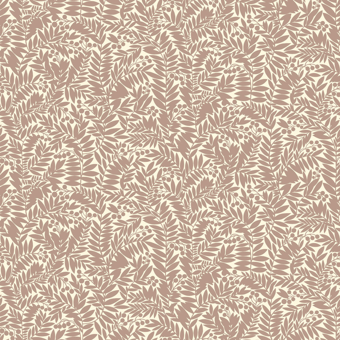 Florence Wallpaper - Brown - Summer Gray
