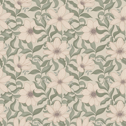 Fredrik Wallpaper - Spring - Summer Gray
