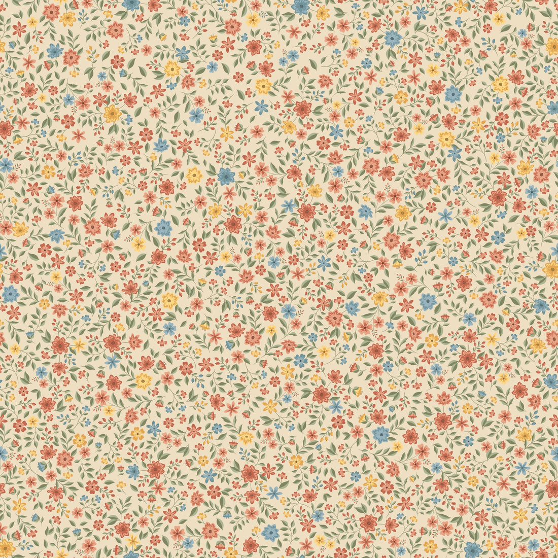 Freja Wallpaper - Confetti - Summer Gray
