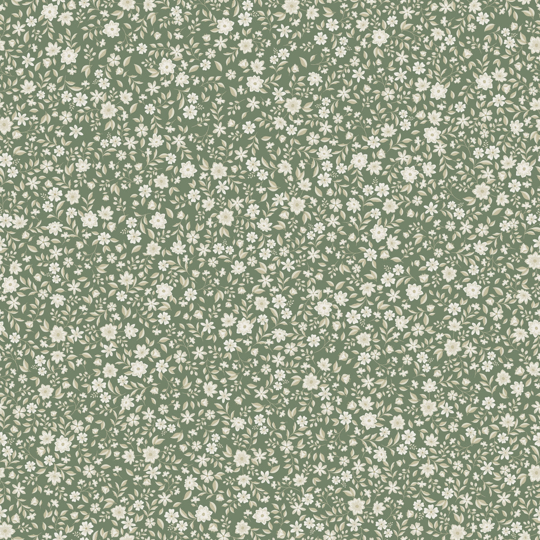 Freja Wallpaper - Pasture - Summer Gray
