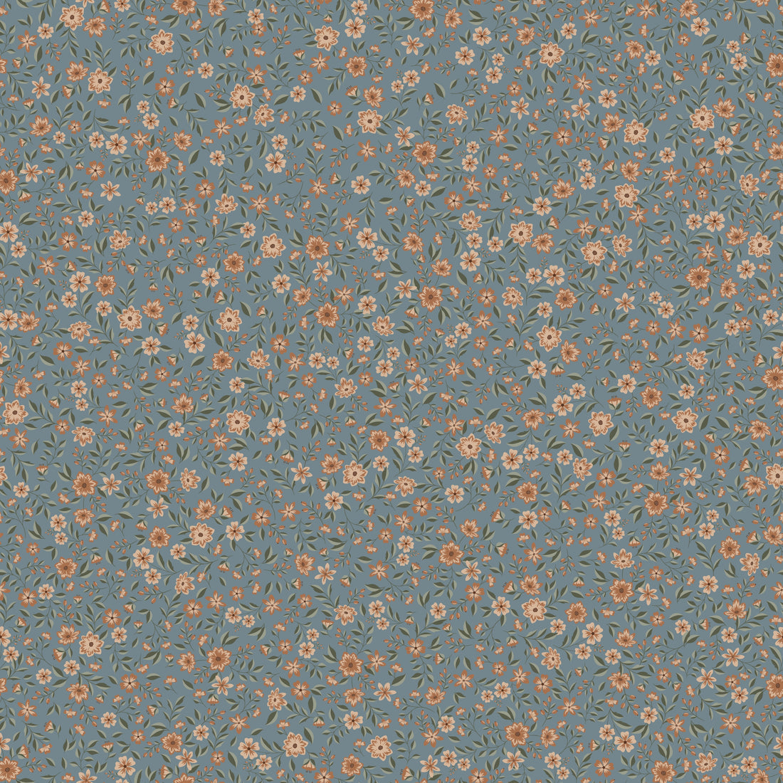 Freja Wallpaper - Sky - Summer Gray
