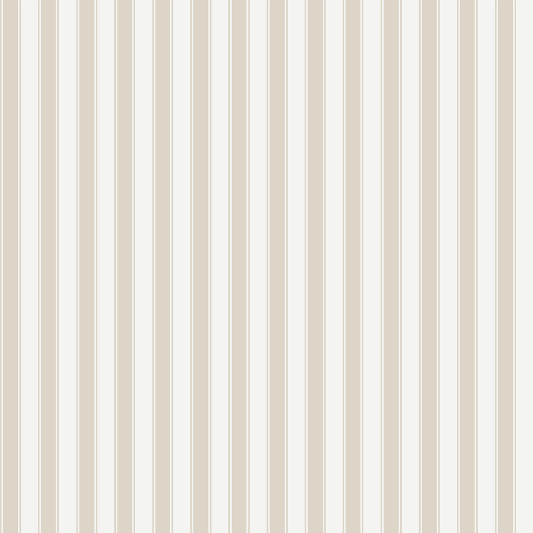 French Stripes Wallpaper - Beige - Summer Gray

