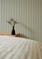 French Stripes Wallpaper - Green - Summer Gray
