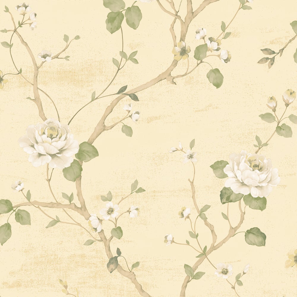 Palazzo Large Floral Wallpaper