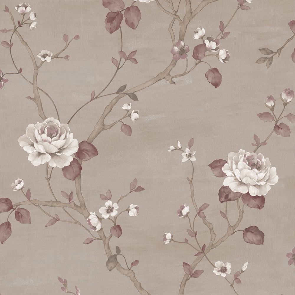 Palazzo Large Floral Wallpaper