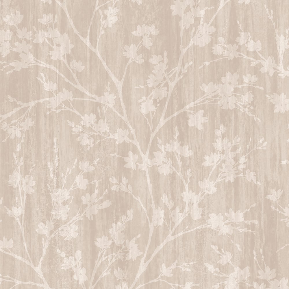 Secret Garden Wispy Branches Wallpaper