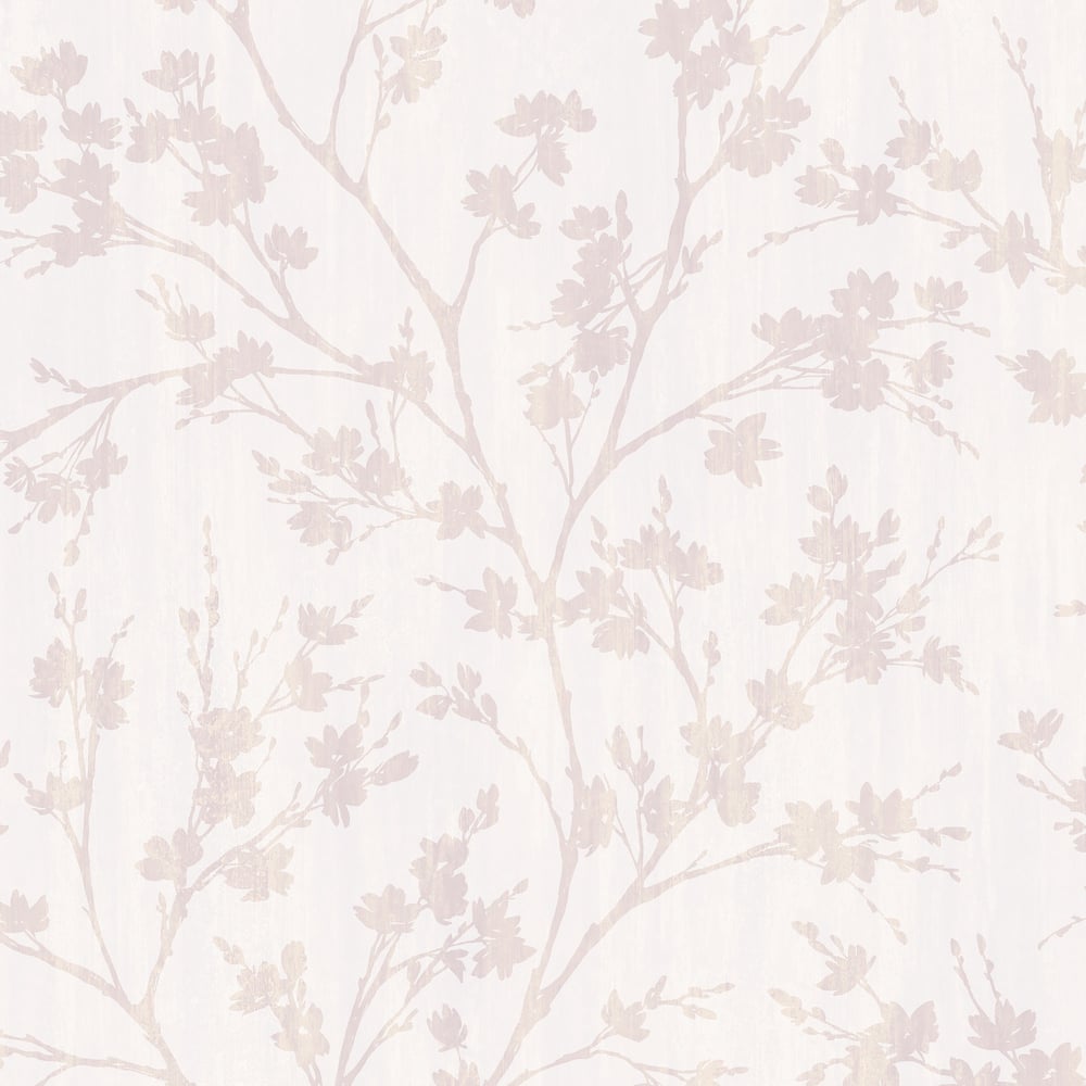 Secret Garden Wispy Branches Wallpaper