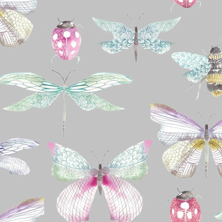 Garden Wings Pastel Fabric