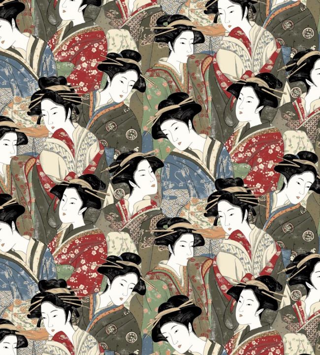 Matsuyama Fabric - Green - Gaston y Daniela