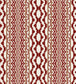 Cala Murada Fabric - Red - Gaston y Daniela