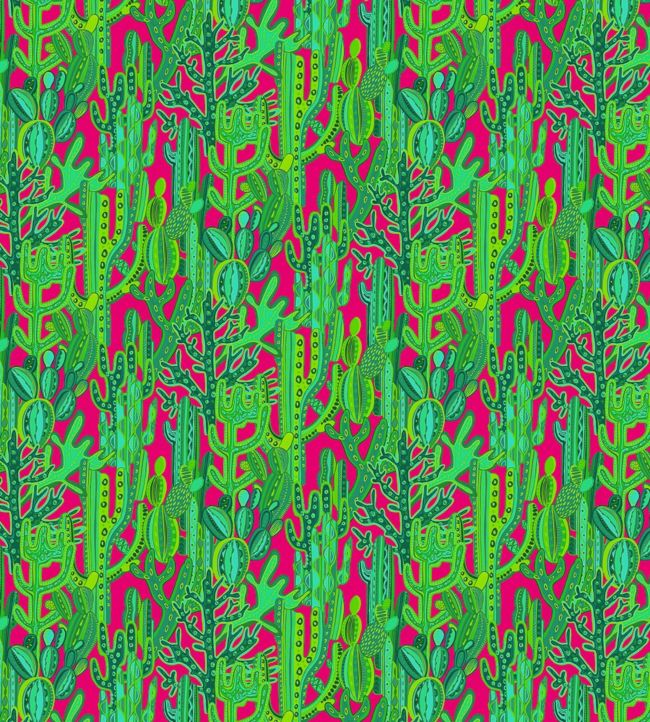 Cactus Fabric - Green - Gaston y Daniela