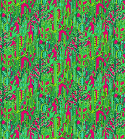 Cactus Fabric - Green - Gaston y Daniela