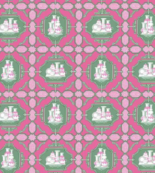 Porcelanas Fabric - Pink - Gaston y Daniela