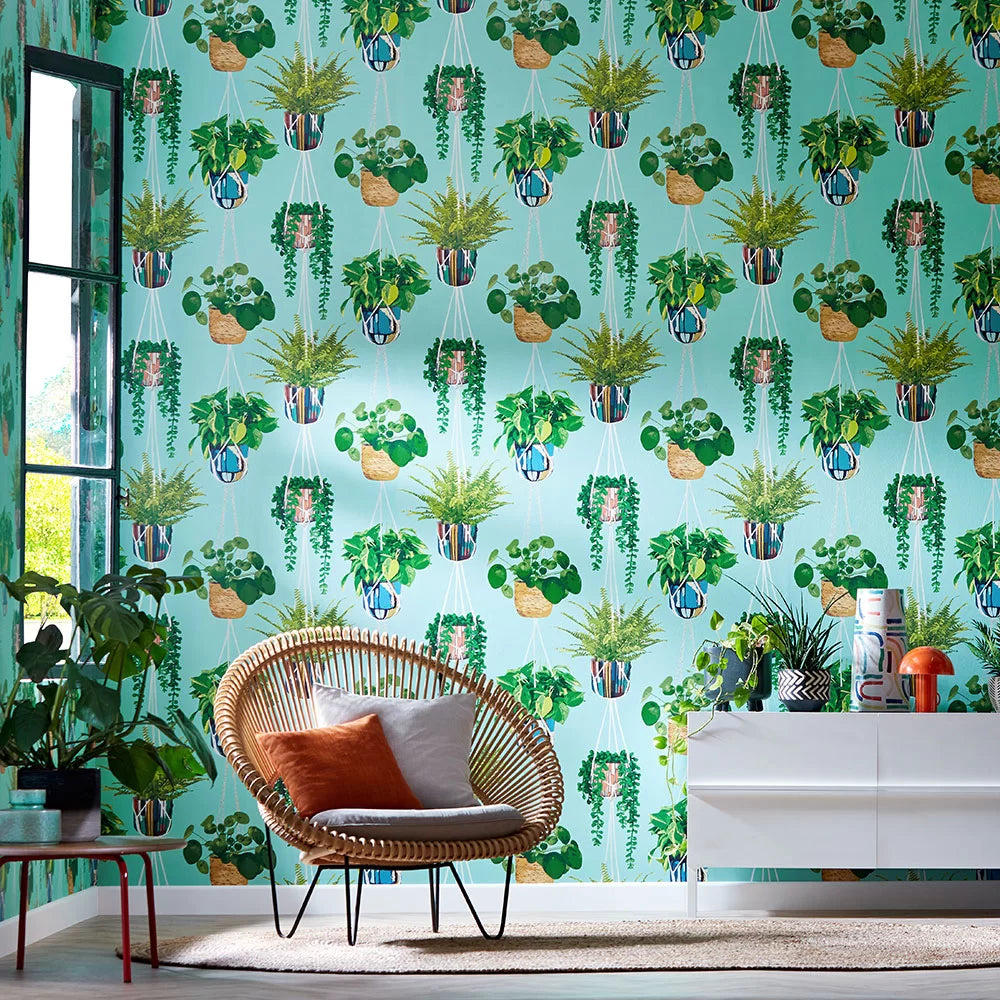 Houseplant Wallpaper