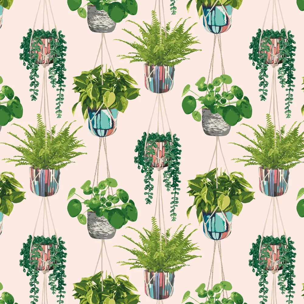 Houseplant Wallpaper