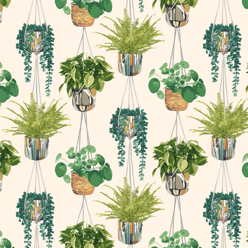 Houseplant Wallpaper