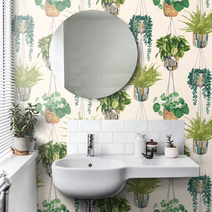 Houseplant Wallpaper