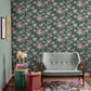 Garden Rose Wallpaper - Green - 125502 - Cath Kidston