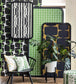 Going Lohko Wallpaper - Juniper / Liquorice - NBIW113036 - Scion