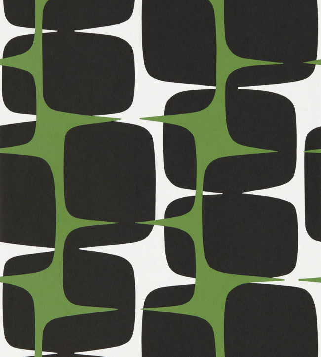 Going Lohko Wallpaper - Juniper / Liquorice - NBIW113036 - Scion