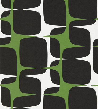 Going Lohko Wallpaper - Juniper / Liquorice - NBIW113036 - Scion