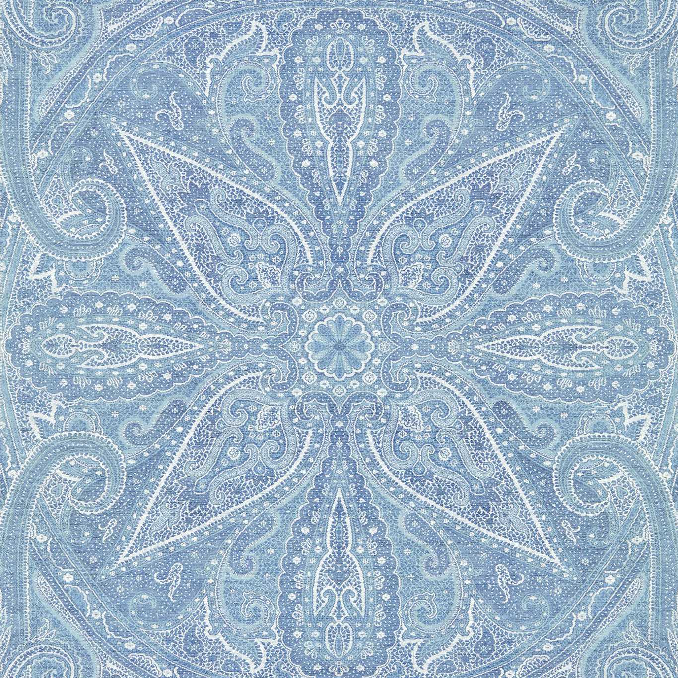 Grand Paisley Wallpaper - Indigo - ZCOT313018 - Zoffany