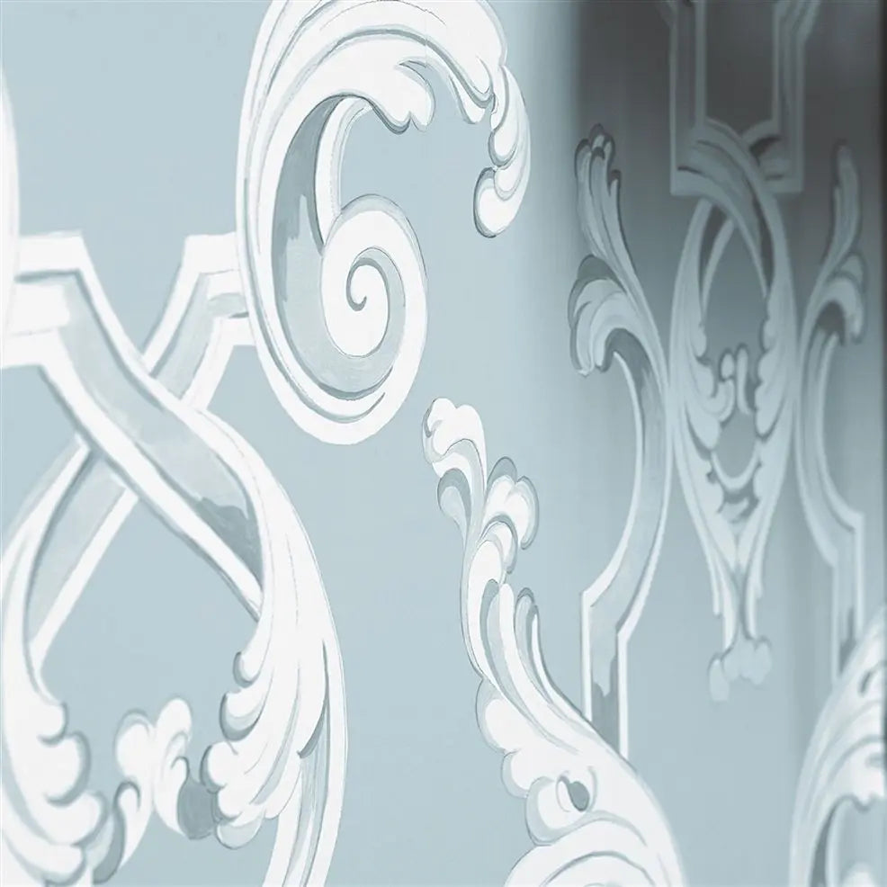 Grenard Wallpaper - Duck Egg - P520/01 - Designers Guild