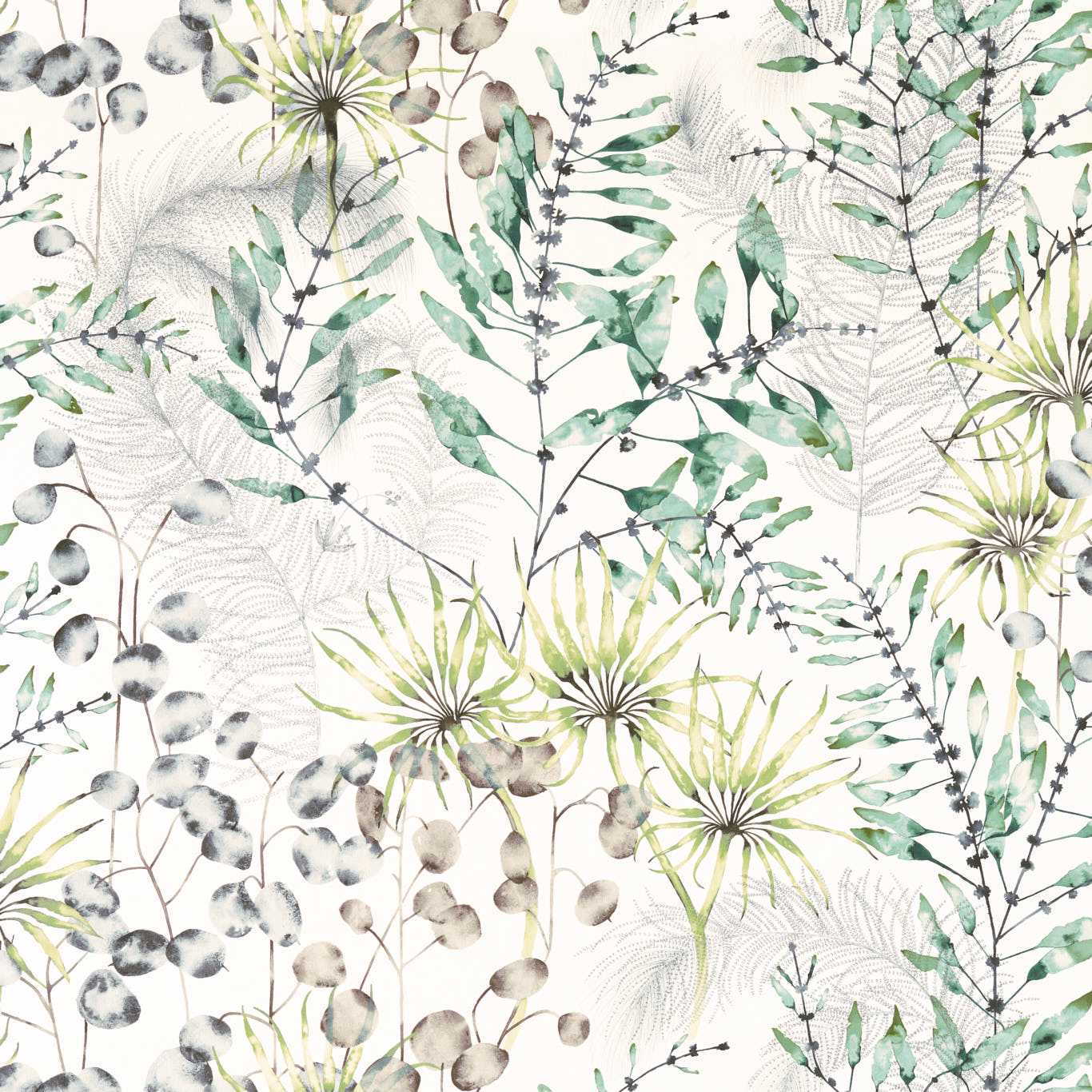 Postelia Fabric - Emerald/Lime