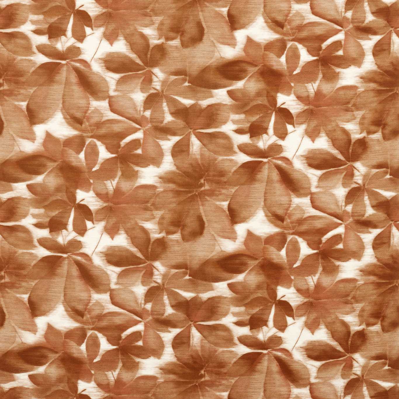 Grounded Fabric - Baked Terracotta/Parchment