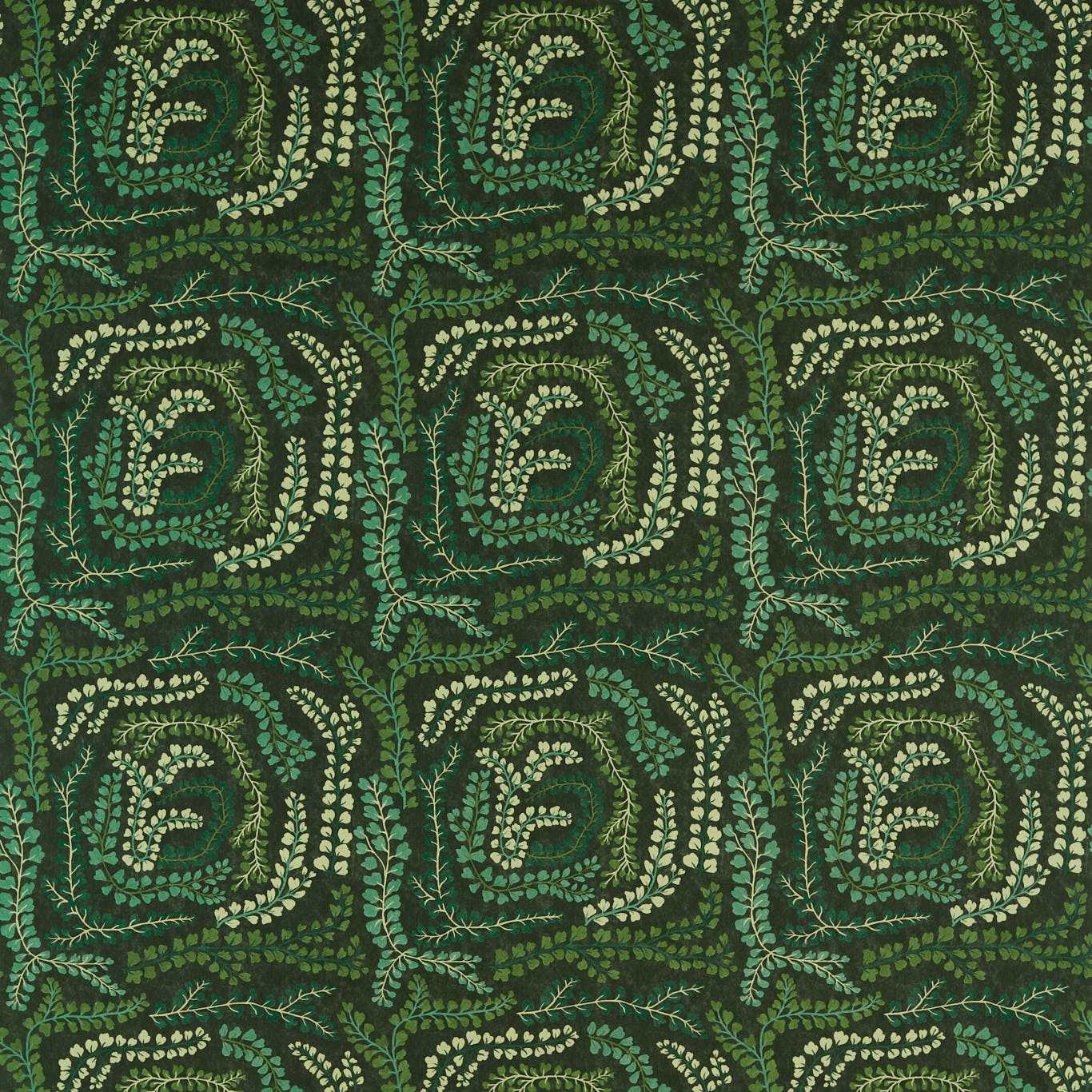 Fayola Fabric - Fig Leaf/Clover/Succulent