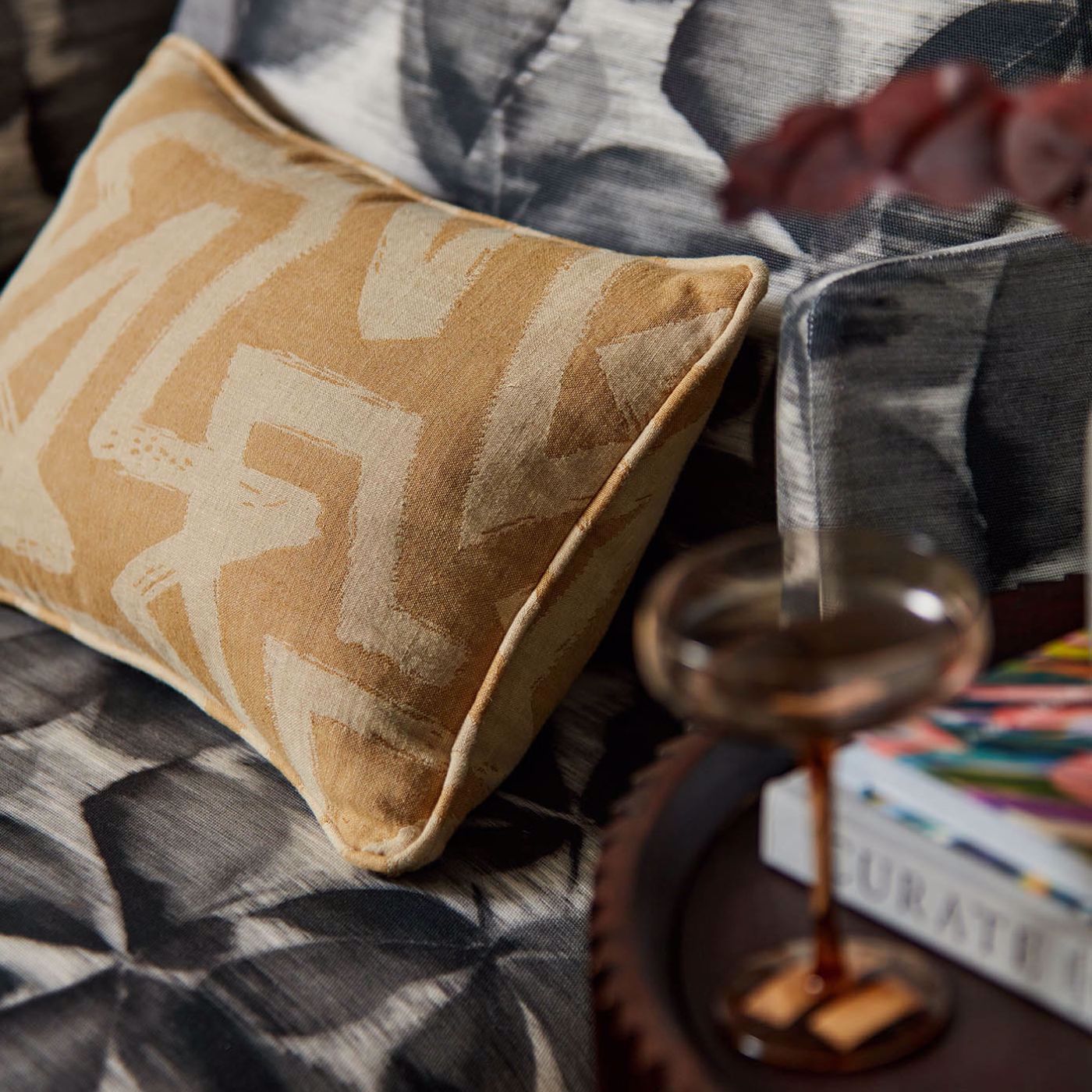 Izumi Room Fabric - Hessian/Sandstone