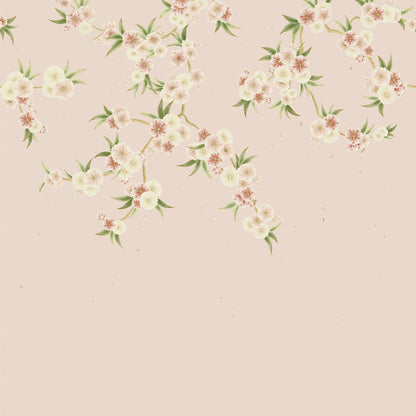 Rosa Wallpaper - Blush Pearl/Peony/Meadow - HDHW112887