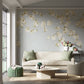 Rosa Wallpaper - Feather Grey/ Paper Lantern/Oyster - HDHW112888