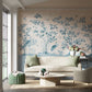 Florence Wallpaper - Powder/ China Blue - HDHW112890