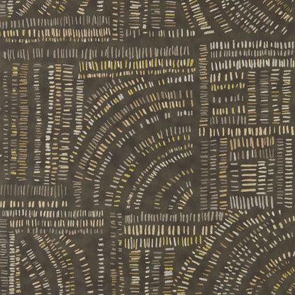Frescoes Wallpaper - Charcoal / Chalk / Limestone - HDMW113291